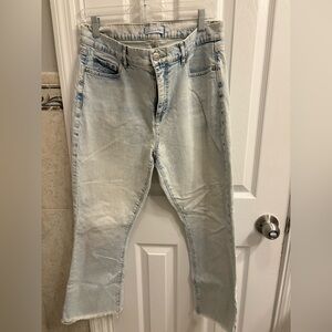 The loft kick crop jeans